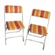 Chaises vintage pliante
