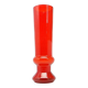 Postmodernist vase, red glass, Poland, 1970s