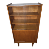Showcase bookcase 70's feet compass