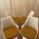 4 Chaises Tulipes Knolll - Eero Saarinen - Vintage