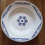 Set of 4 soup plates New earthenware from Givors