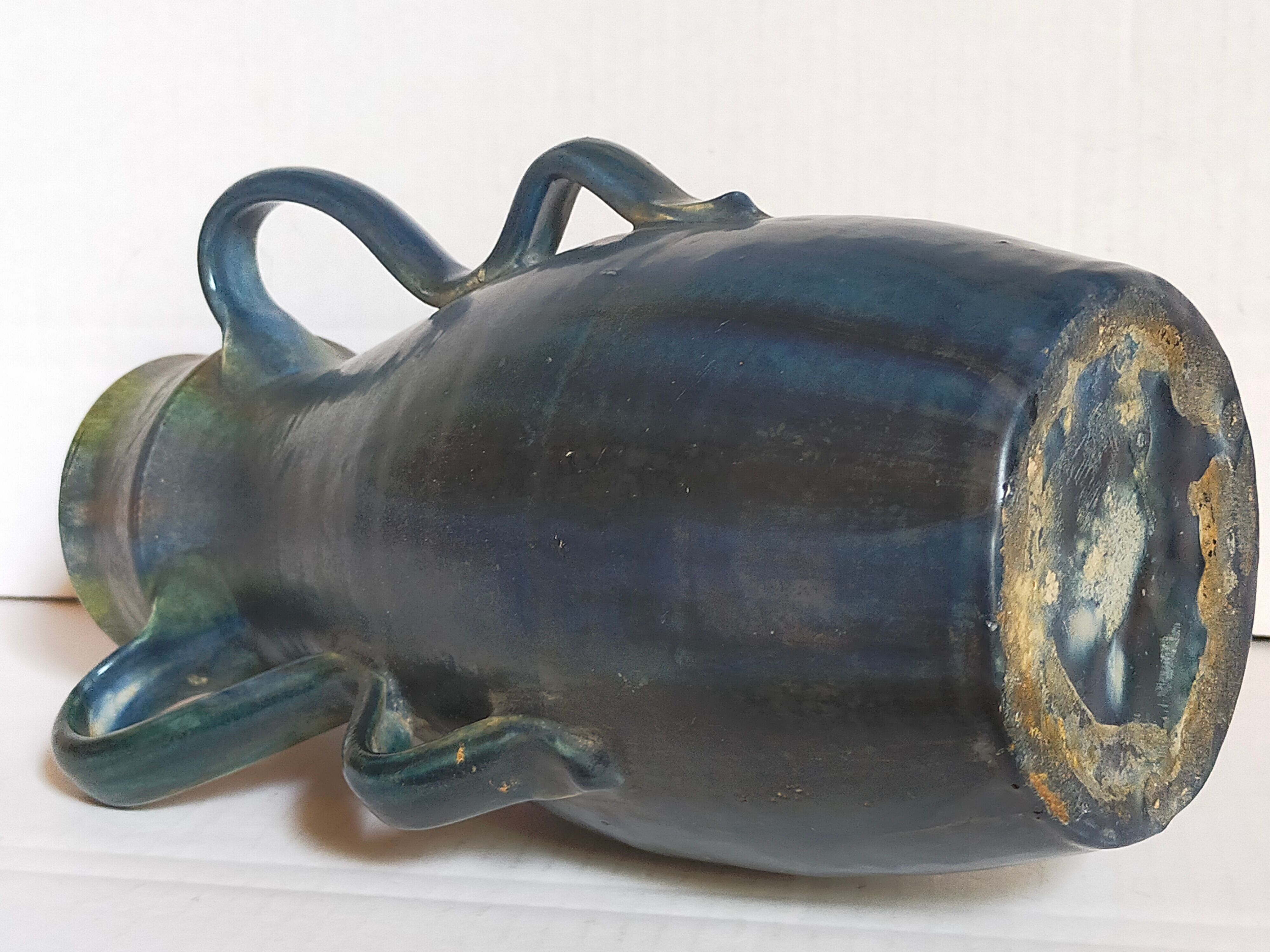 Duo of Flemish pottery of Charles and Auguste Maes early twentieth century