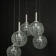 Cascading chandelier in Murano glass by Doria, Germany, 1970s.