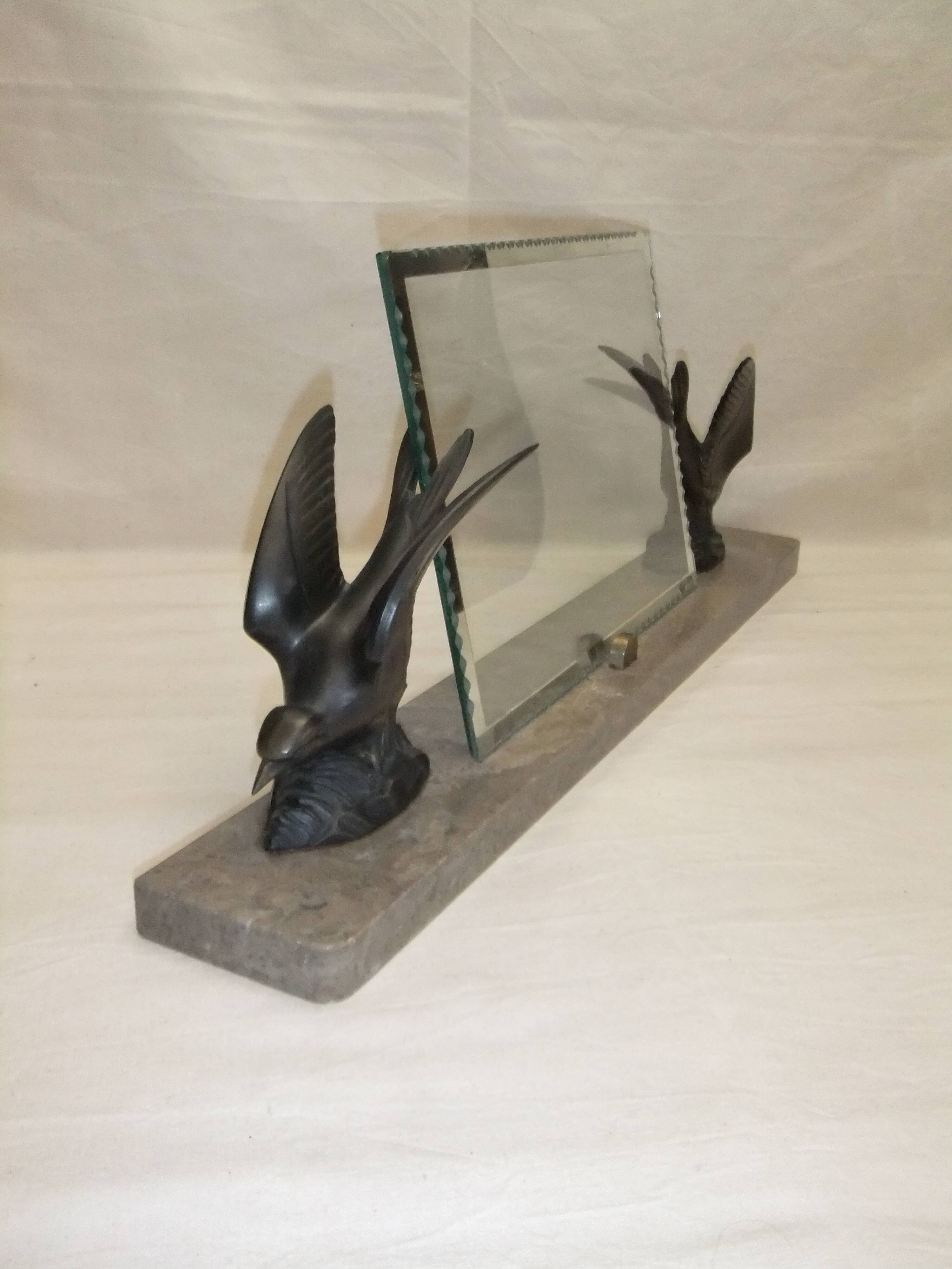 Art deco photo holder frame to pose decoration