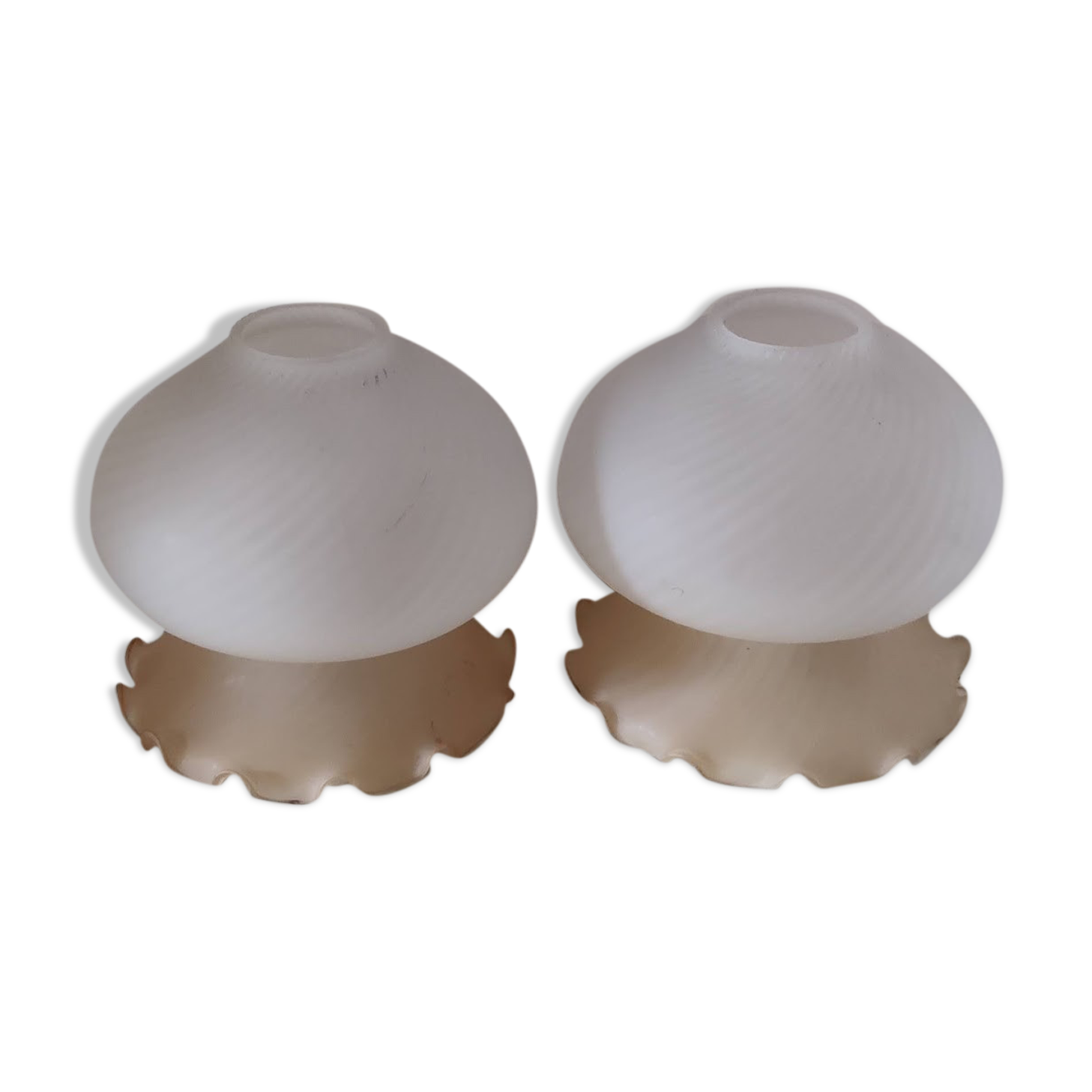 Duo Lampshade tulip art deco