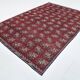 7x10 Kilim Wine Red Turkish Kilim Rug, 218x311Cm