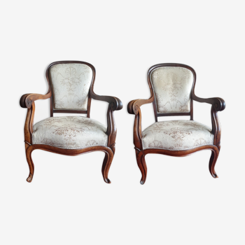 Pair of Louis XV armchairs