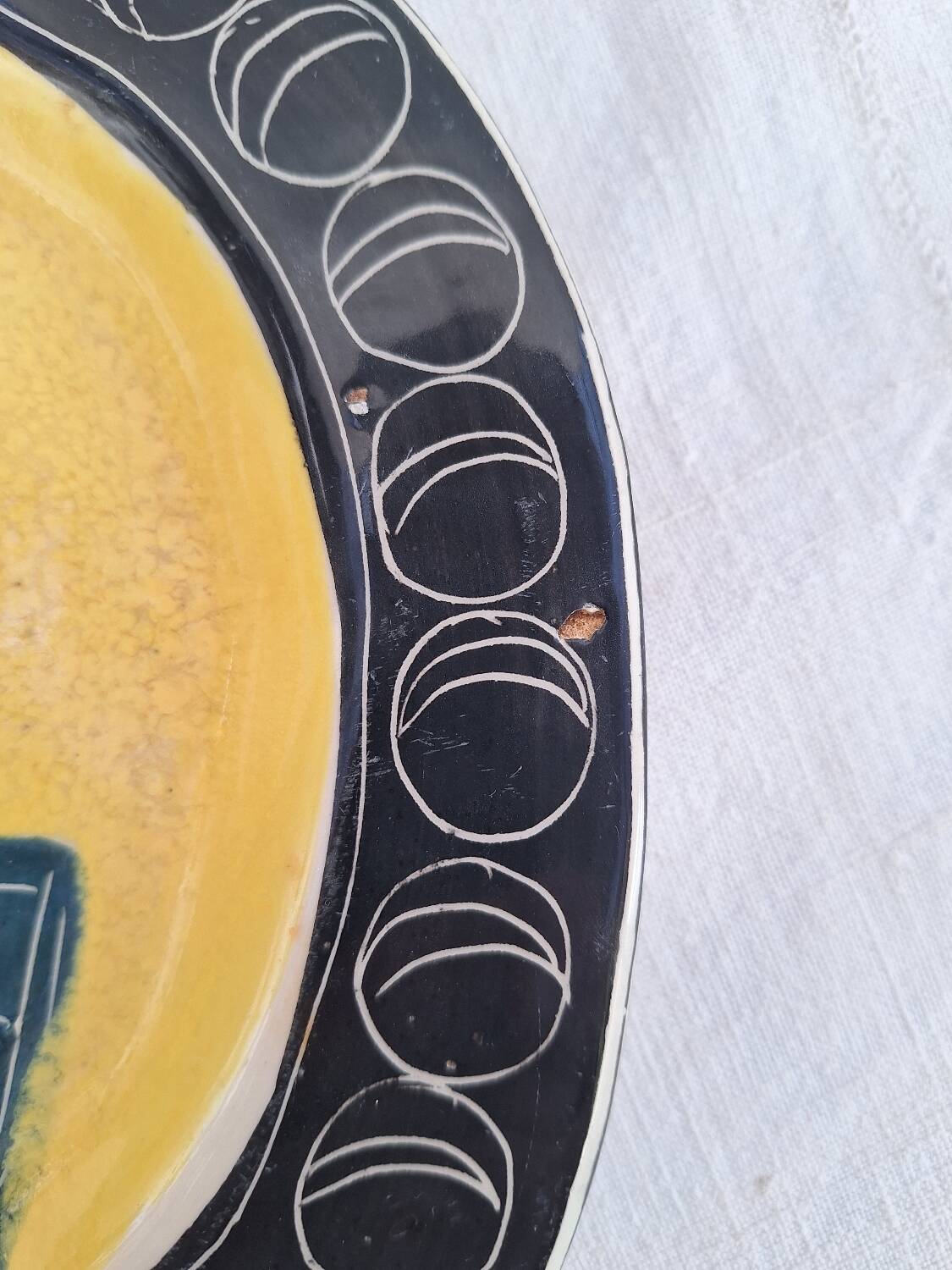 Jacques Pouchain ceramic dish