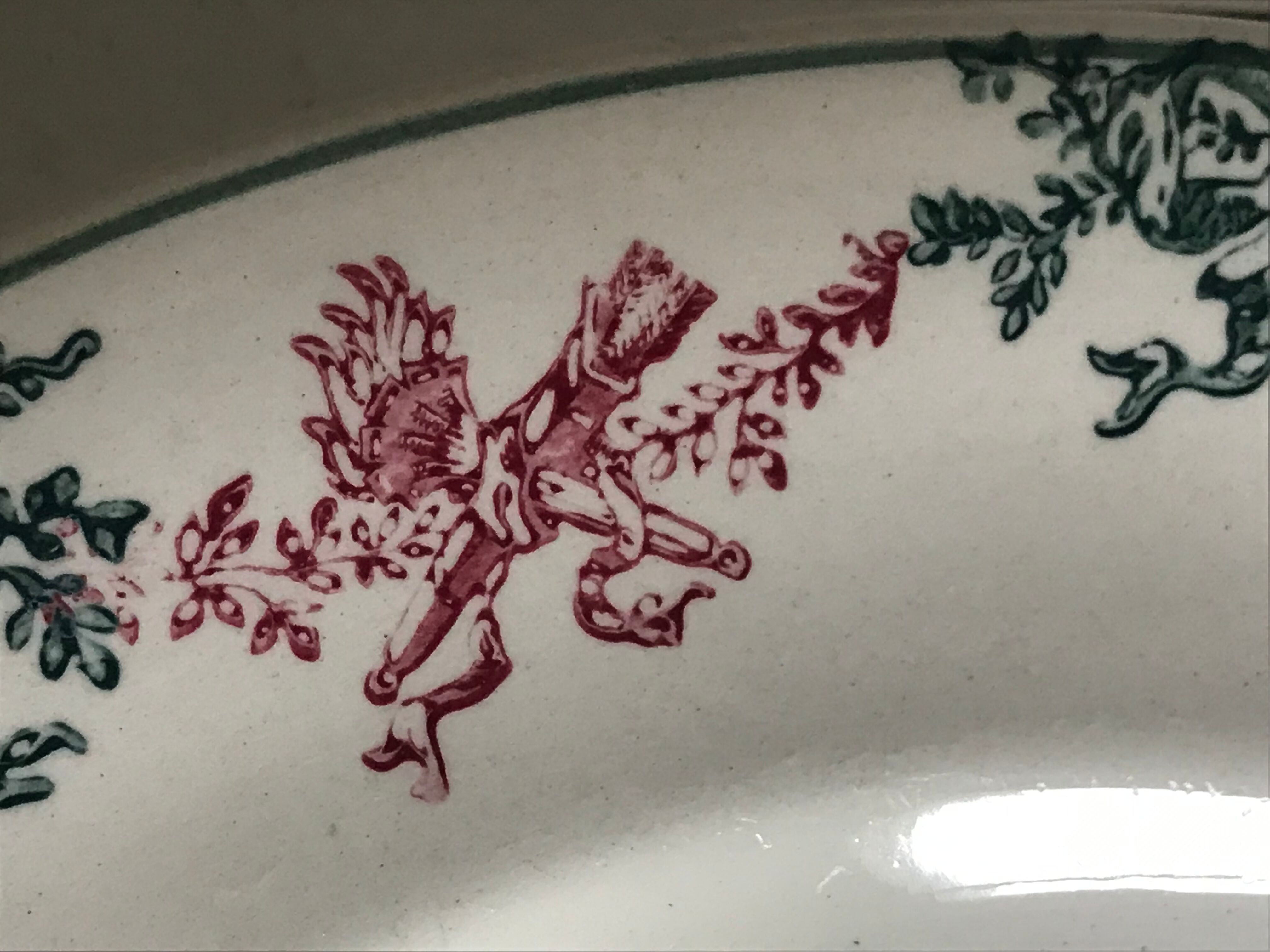 Lot of 7 Longwy plates