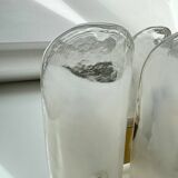 Appliques Kalmar en verre glacé