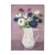 Peinture de Nagao Usui "Bouquet de fleurs au pichet blanc"