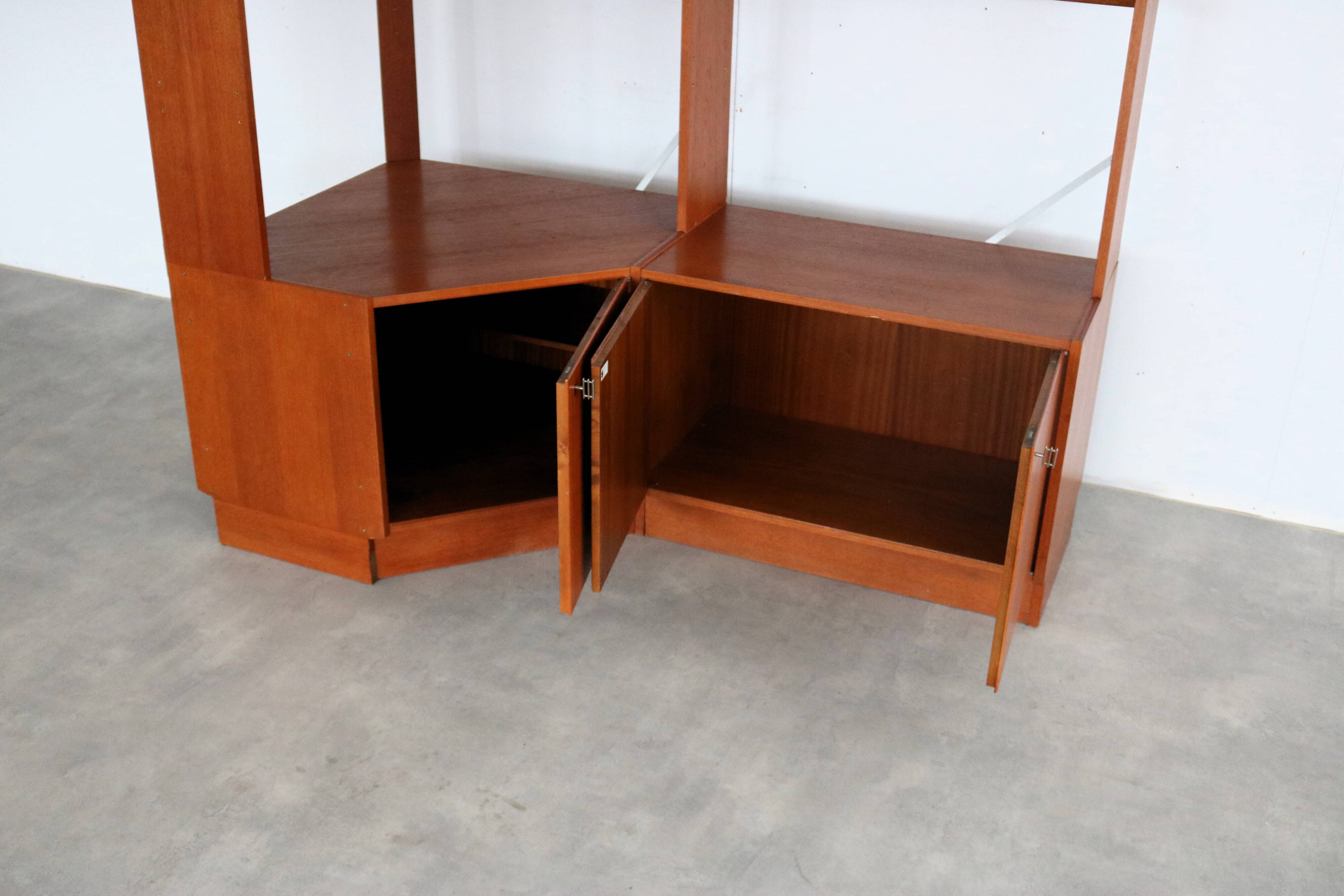 vintage store cupboard | bookcase | corner cupboard | Sweden