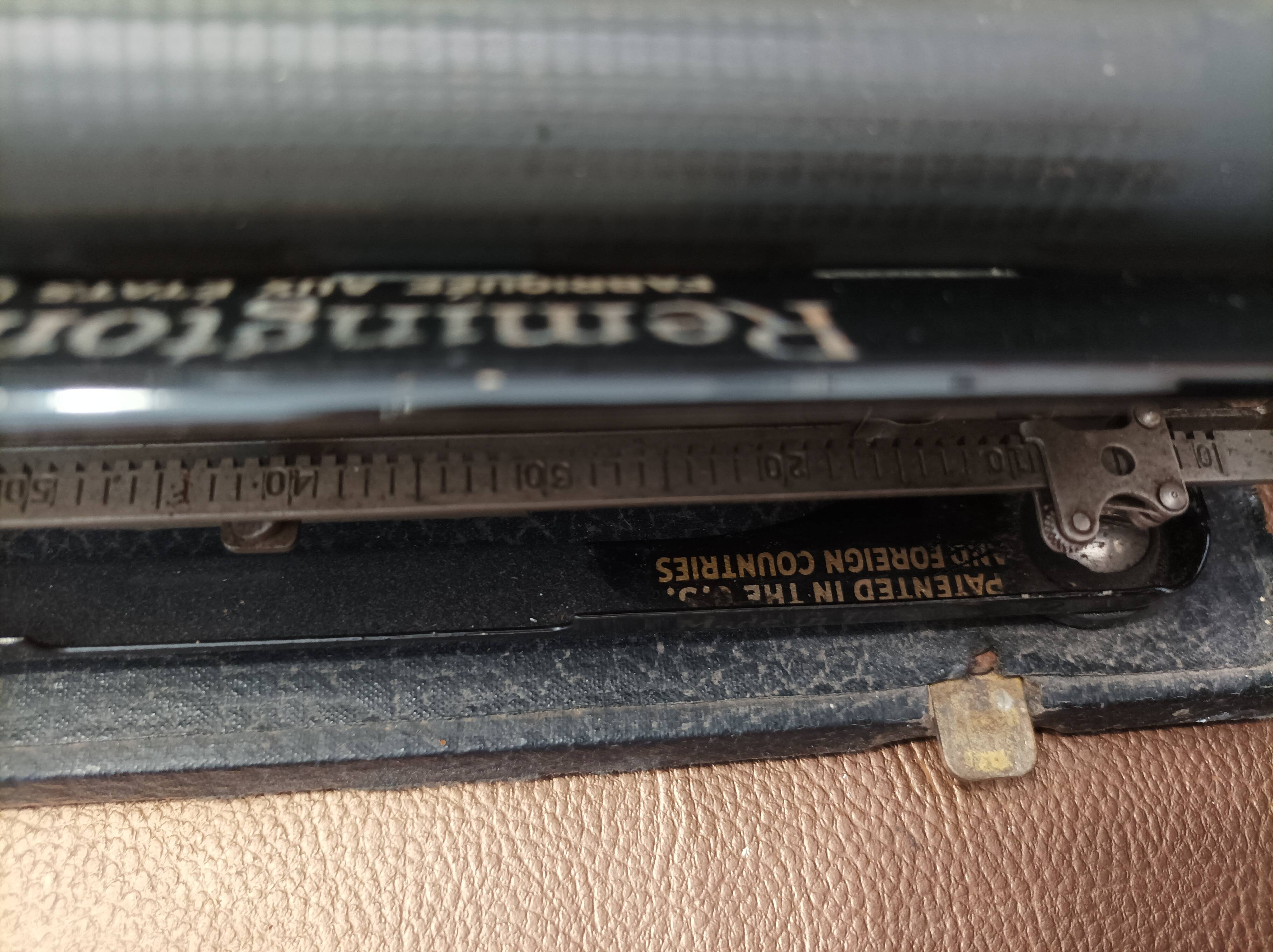 Remington typewriter. Junior 30s