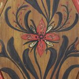 Painted Folk Art Bridal Cupboard