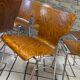 6 vintage Scandinavian chairs from the 1970s.