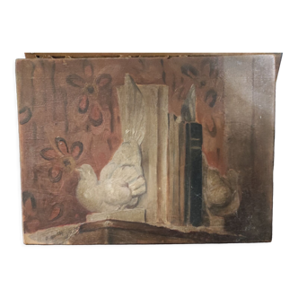 Table oil greenhouse book to doves 30s