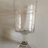 Set de 6 verres rouleau mi-19e