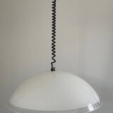 Suspension Chandelier Model Bella Design Franco Bresciani for iGuzzini Italy 1970