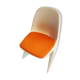 Plastic chair casala seat orange