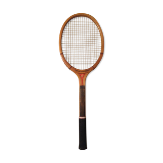 Wooden tennis racket