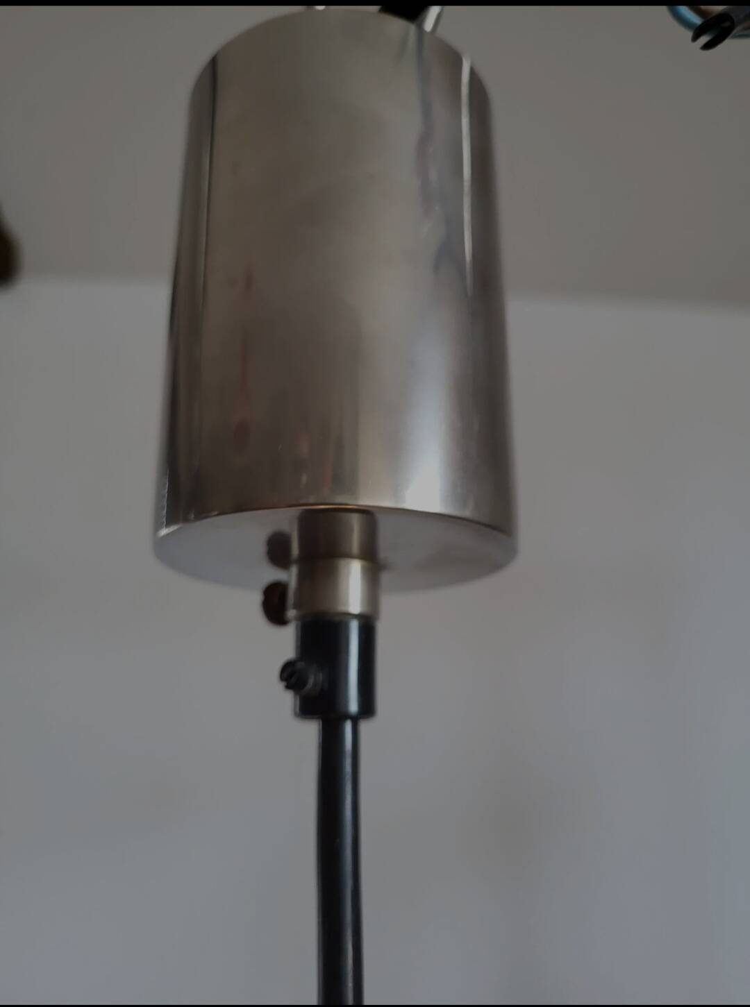 Lampe à suspension design vintage, Hillebrand, vermoedelijk jaren 80