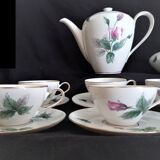 KPM Krister porcelain coffee service for 9 people, Germany