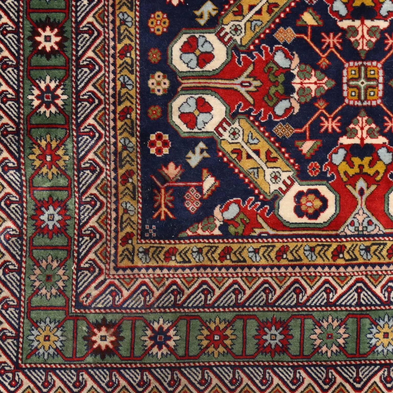 Tapis Shirvan ancien en coton et laine, Russie