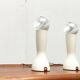 Gilda table lamps, Italian postmodern model by Silvia Capponi for Artemide, 1990s, set of 2.