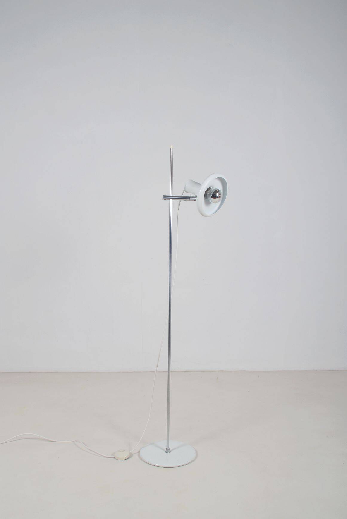 Lampadaire danois "Optima 3" conçu par Hans Due pour Fog & Mørup, années 1970