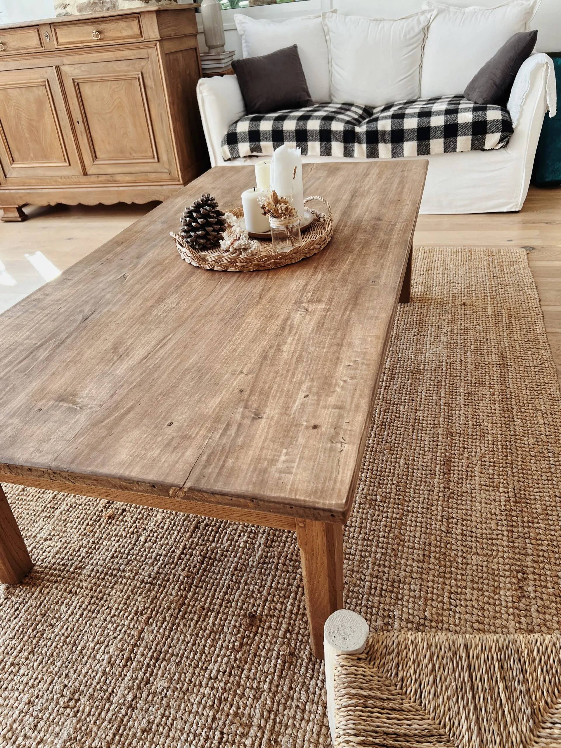 Renovated farmhouse coffee table