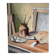 Artist studio, oil on canvas signed D Funes.