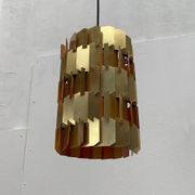 Danish Mid-Century Pop Facette Suspension by Louis Weisdorf for Lyfa, 1960s
