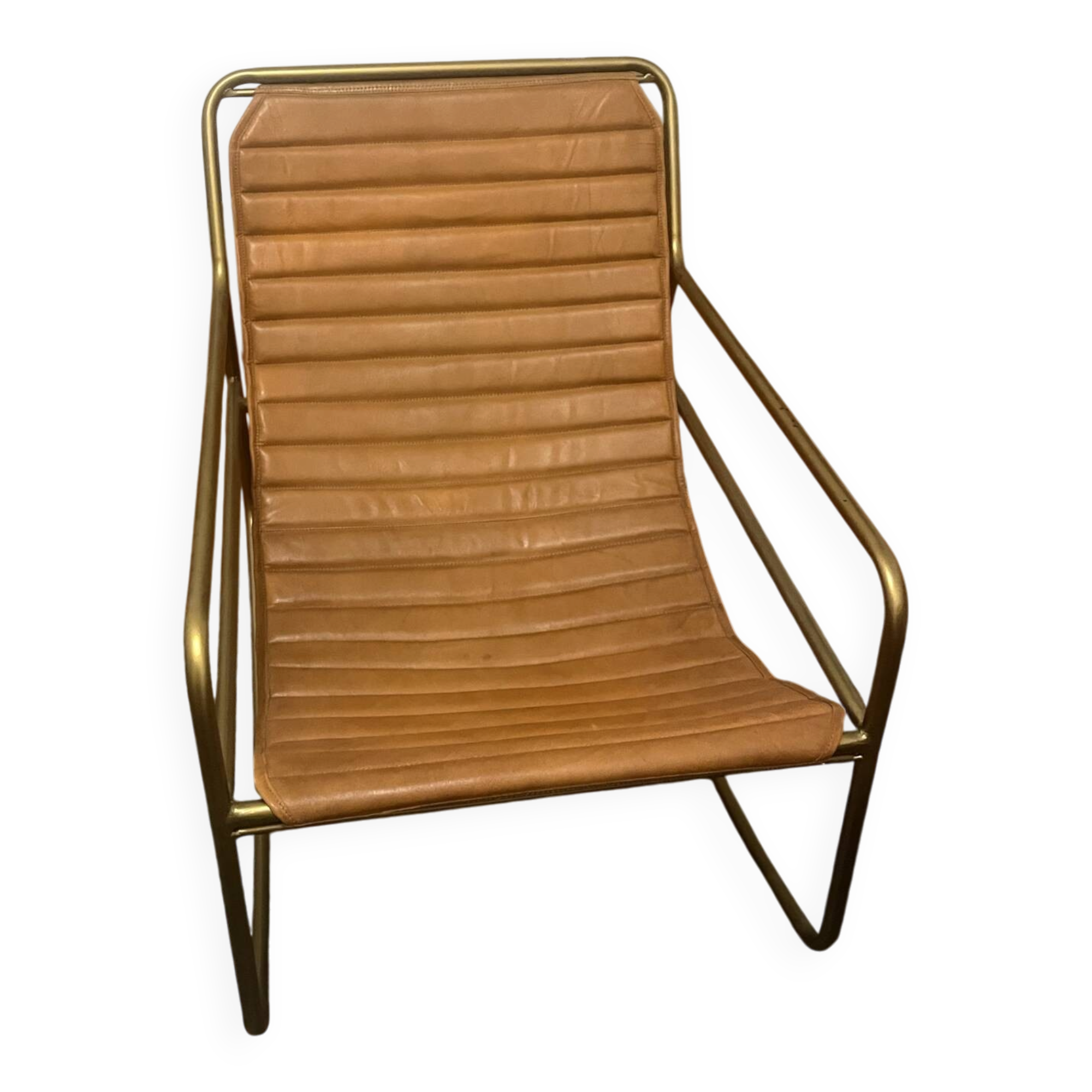 1 fauteuil Poltrona Karisma Cuir italien