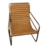 1 fauteuil Poltrona Karisma Cuir italien