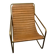 1 fauteuil Poltrona Karisma Cuir italien
