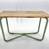 Vintage industrial console table or side table, czechoslovakia