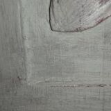 Triptych patinated 3 doors buffet Henry II