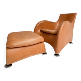 Montis Loge armchair with hocker by Gerard van den Berg, 1980s