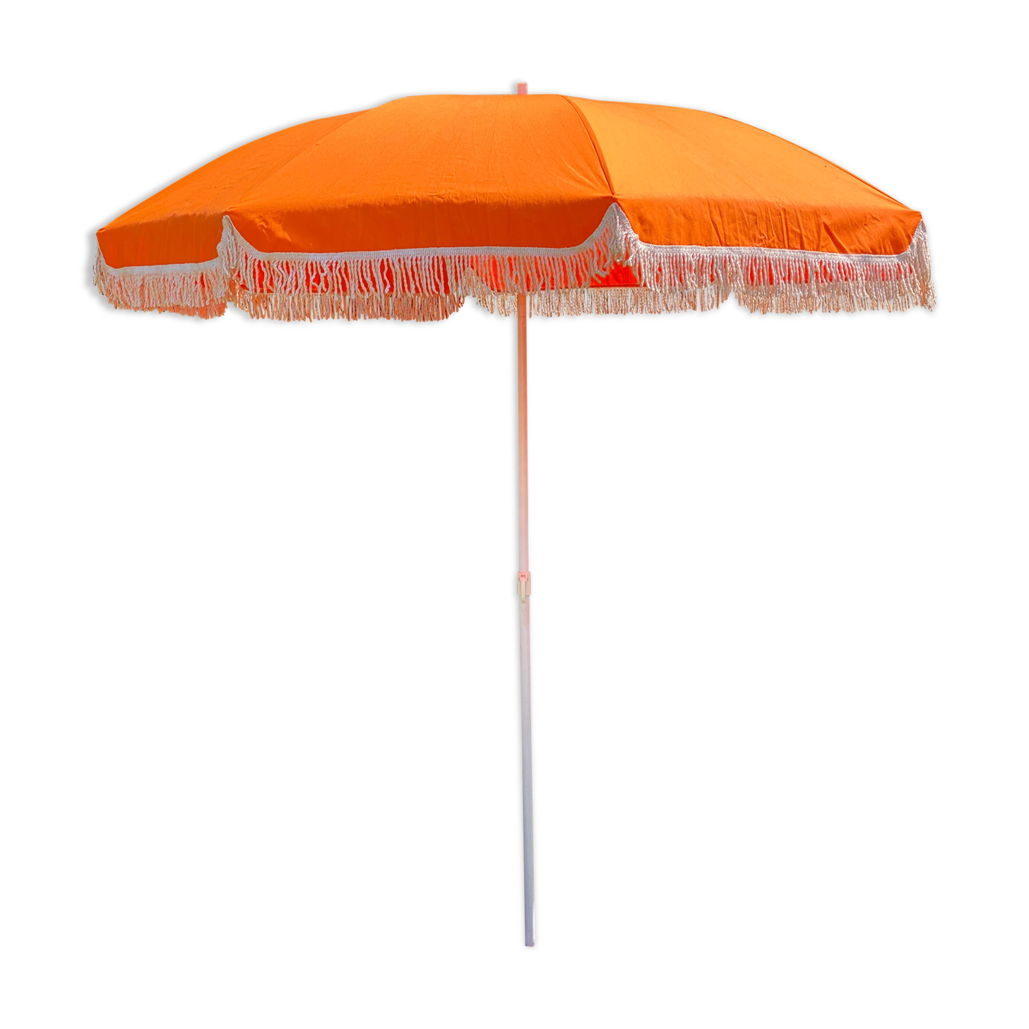 Vintage orange umbrella
