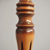 Column hanger in walnut turned beech, 1970s