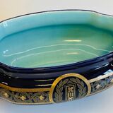Sarreguemines ceramic planter