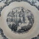 Jeanne d'Arc decorative plate on the bucher