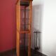 Cherry wood display cabinet with 6 adjustable glass shelves – Drimmer brand