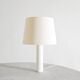 Swedish Mid Century Cylindrical Marble Lamp by Bergboms, 1960s