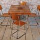 Vintage Bauhaus Chairs in Beech and Chrome, Czech, 1930s, Set of 8