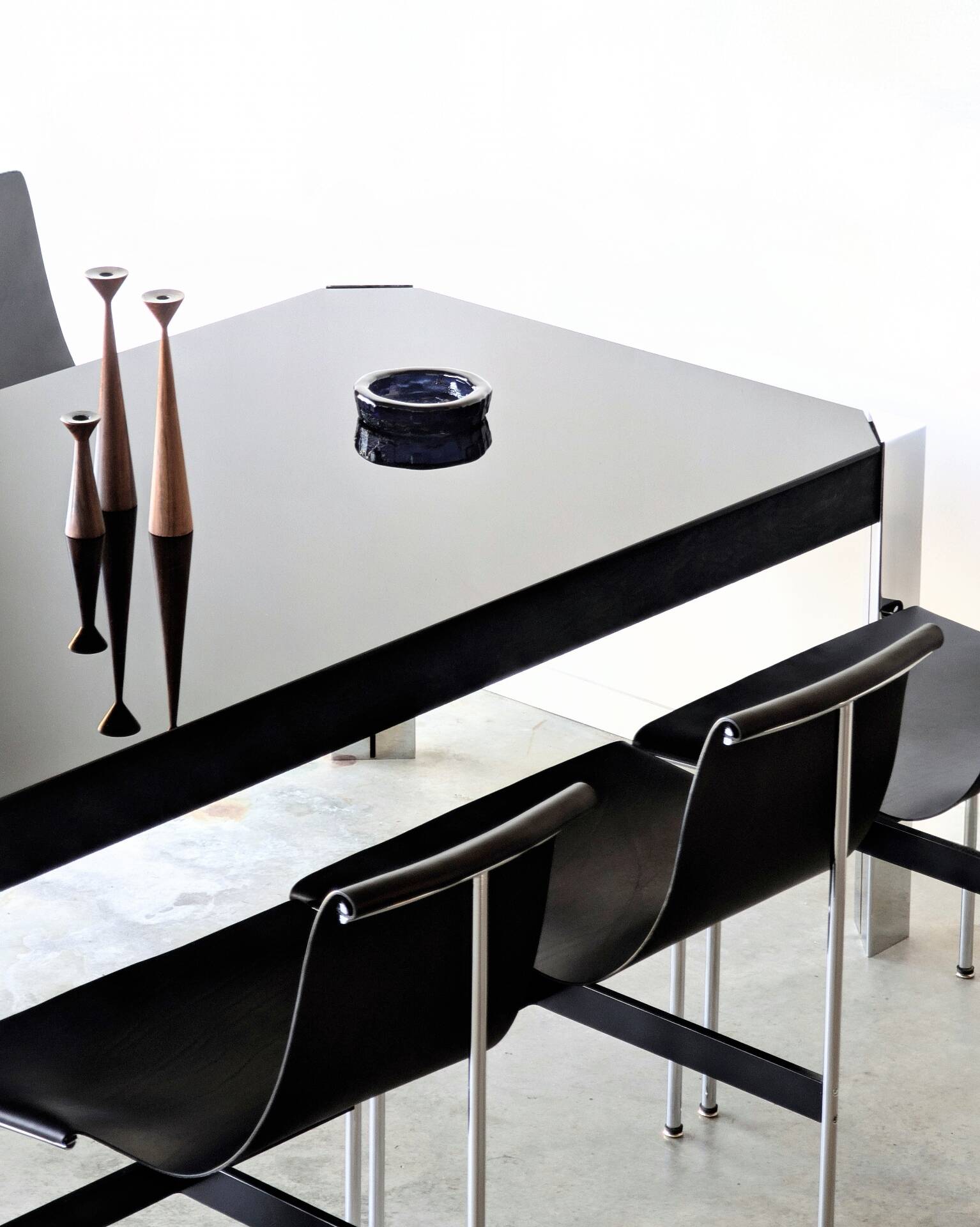 Vintage Tucroma table, Guido Faleschini for Mariani Hermes, 1970.