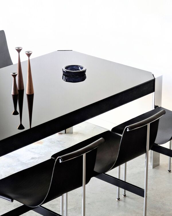 Table vintage Tucroma, Guido Faleschini pour Mariani Hermes, 1970