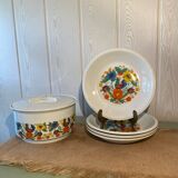 Vintage French porcelain service