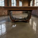 Art Deco extendable dining table
