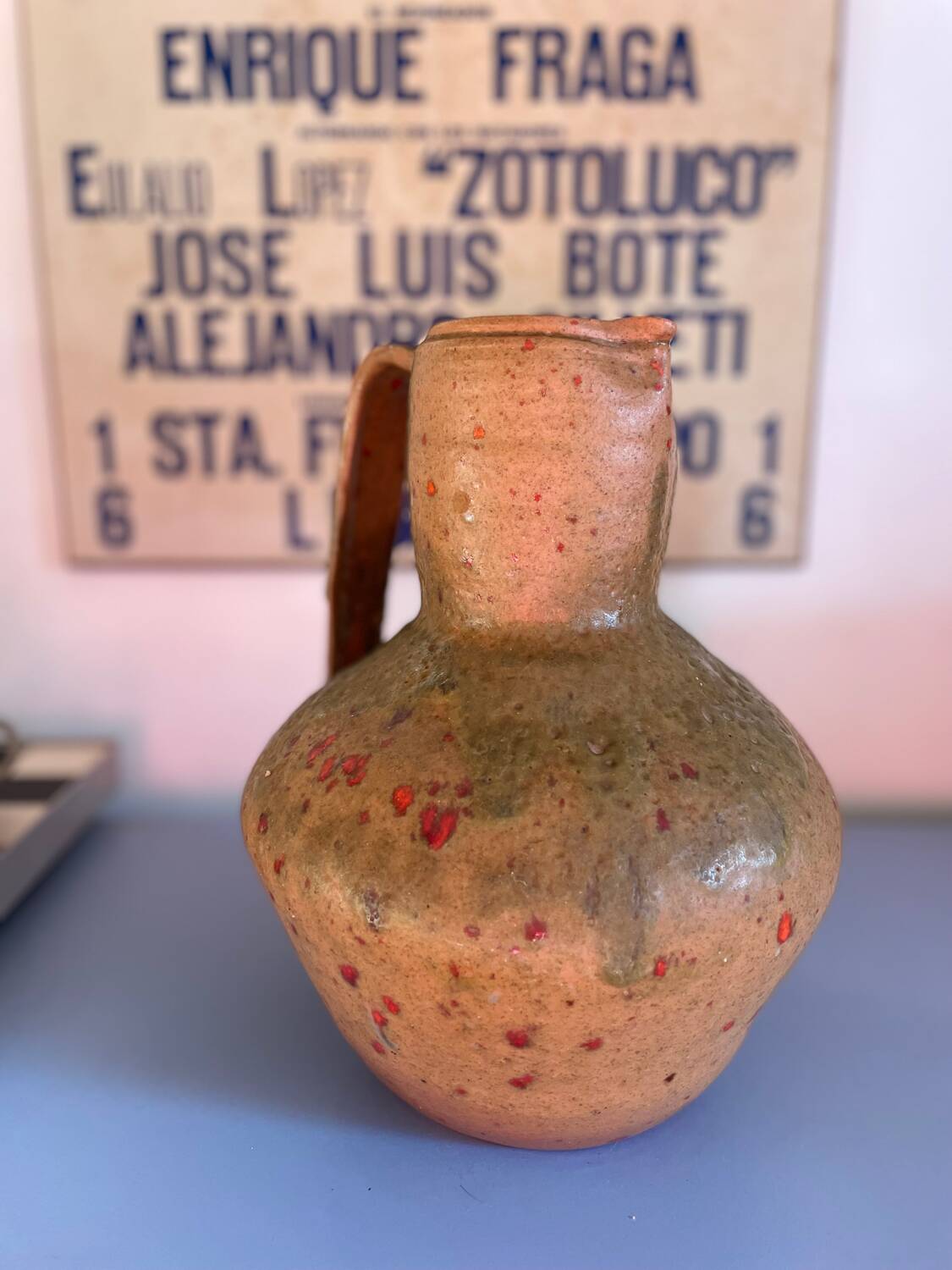 Cruche brutaliste céramique corse c.1960